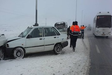 کولاک شدید در گردنهها /مردم از سفرهای غیرضروری پرهیز کنند  کولاک شدید در گردنههالرستان.jpg