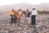 بازدید مدیر کل راهداری جنوب سیستان و بلوچستان از خسارت های سیلاب