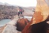 بازدید مدیر کل راهداری جنوب سیستان و بلوچستان از خسارت های سیلاب