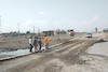 بازدید مدیر کل راهداری جنوب سیستان و بلوچستان از خسارت های سیلاب