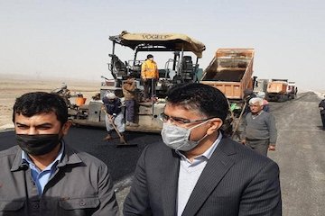 بزرگراههای سیستان وبلوچستان در مسیر پیشرفت بازدید استاندار سیستان و بلوچستان از روند احداث بزرگراه شمال استان