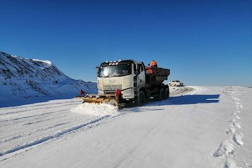 برف روبی راه های روستایی