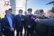 افتتاح پروژه دهه فجر فارس