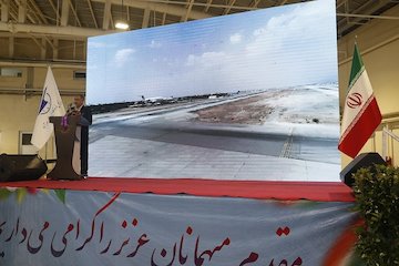 بهره برداری از آشیانه وارسی پروازی با اعتبار ۲۰۰ میلیارد ریال / هواپیمای فلایت چک دوم خریداری شده است اسفندیاری