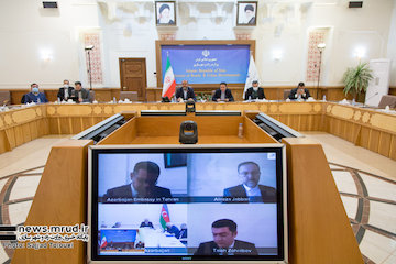 برگزاری نشست ویدئو کنفرانس وزیر راه وشهرسازی با معاون نخست وزیر جمهوری آذربایجان