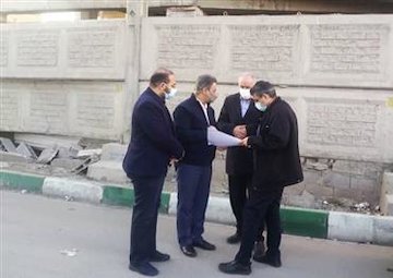 بازدید مدیر عامل سازمان ملی زمین و مسکن از اراضی پیشنهادی پروژههای جدید مشارکتی در تهرانسر بازدید