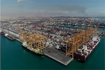 جابجایی یک میلیون و ۴۴۱ هزار و ۶۳۴ TEU کانتینر در بندر شهید رجایی بندر شهید رجایی