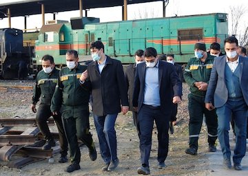 «آپرین» هاب ریلی مرکز کشور میشود/ ایجاد تحول اساسی در واردات و صادرات ریلی بازدید صالحی از آپرین