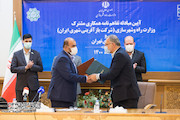 امضاء تفاهم نامه همکاری مشترک وزارت راه و شهرسازی و شهرداری تهران