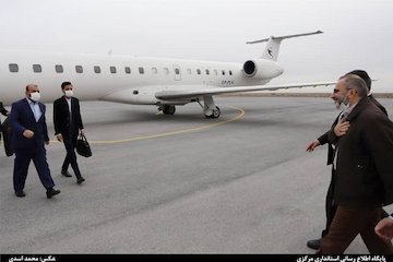 وزیر راه و شهرسازی وارد اراک شد ورود وزیر به استان مرکزی