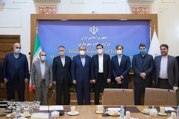 برگزاری آئين تكريم و معارفه رئیس مرکز حراست وزارت راه و شهرسازی  رجبی حراست