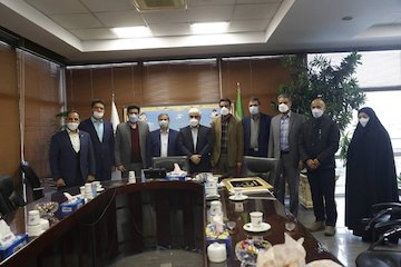 ضرورت توسعه فعالیتهای بسیج در عرصههای اجتماعی-فرهنگی دیدار مدیرعامل شرکت فرودگاهها با فرماندهی بسیج