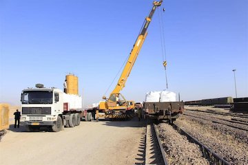 ترانزیت ریلی کشور در دولت سیزدهم رکورد زد اتصال ریل به بار قم