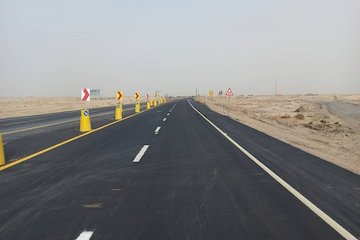 شیرین شدن کام مردم سیستان و بلوچستان در آستانه نوروز با زیر بار ترافیک رفتن ۲۱ کیلومتر باند دوم در محور زابل- زاهدان