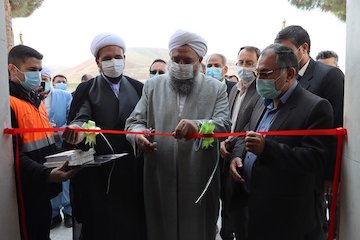 بهره برداری از مجموعه بهداشتی و نمازخانه بین راهی بقیه الله افتتاح نمازخانه بین راهی