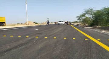پروژه اصلاح پیچ حادثه خیز بزرگراه گناوه به دیلم پایان یافت اصلاح پیچ حادثه خیز