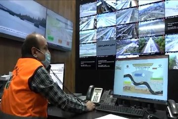 محورهای ۹ استان دارای بارش باران و برف 141