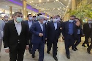 ورود وزیر راه و شهرسازی به فرودگاه مشهد