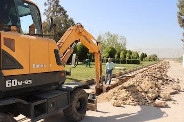 تعویض و نوسازی شبکه آب شرب فرودگاه بین المللی شیراز نوسازی شبکه آب شرب فرودگاه بین المللی شیراز