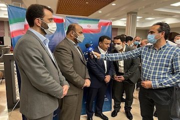 نشست مشترک وزرای راه ایران و قطر برای میزبانی جام جهانی ۲۰۲۲ وزیر