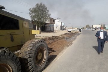 پاکسازی ۴۵ کیلومتر از حریم راه‌ها در طرح نوروزی.jpg