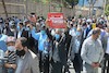ببینید/گزارش تصویری حضور پرشور مدیر کل و کارکنان راه و شهرسازی سیستان و بلوچستان در راهپیمایی روز قدس