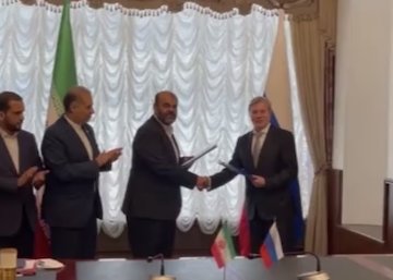 امضای توافقنامه بین وزرای راه ایران ‌و روسیه
