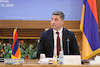 دیدار وزیر مدیریت منطقه‌ای و زیرساخت جمهوری ارمنستان با وزیر راه و شهرسازی ایران 