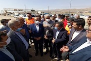 بازدید وزیر راه و شهرسازی از پروژه‌های در حال ساخت در پاکدشت