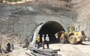 عملیات حفر تونل سیاه طاهر