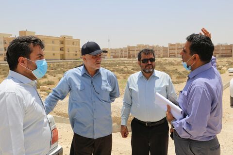 آغاز عملیات اجرایی ۳۶۶۴ واحد مسکونی در شهر جدید عالیشهر/ تاکید استاندار بوشهر بر تسریع در اجرای پروژههای نهضت ملی مسکن عالیشهر بازدید استاندار بوشهر از روند پیشرفت پروژههای نهضت ملی مسکن در شهر جدید عالیشهر