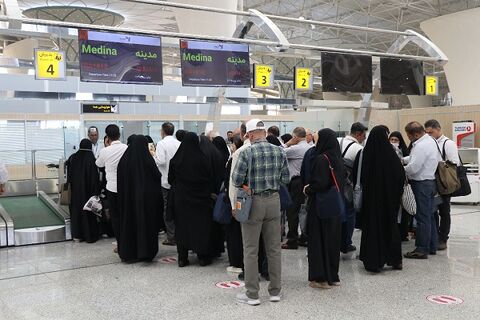 اعزام حجاج با ۸ پرواز به سوی جده و مدینه منوره/ تعداد پروازهای حج امشب به ۶۴ فروند میرسد  اعزام حجاج- اصفهان