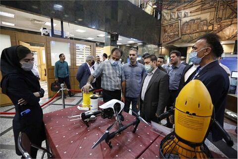 تاکید بر ضرورت حمایت از شرکتهای دانشبنیان برای تامین ایمنی دریانوردی بازدید مدیرعامل سازمان بنادر از نمایشگاه دستاوردهای هیدروگرافی