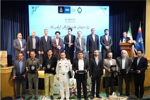 مراسم گرامیداشت روز جهانی هیدروگرافی برگزار شد تقدیر از هیدروگرافان نمونه در مراسم روز جهانی هیدروگرافی