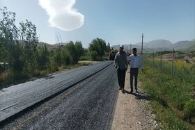 اجرای آسفالت راه‌های روستایی و مرمت پل های چرخستانه و علی‌آباد
