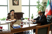 ببینید | دیدار نایب رئیس کمیسیون برنامه و بودجه مجلس شورای اسلامی با وزیر راه و شهر سازی