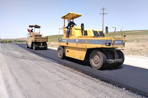 روکش آسفالت ۵۵ کیلومتر از راههای استان همدان از ابتدال سال تاکنون روکش آسفالت استان مرکزی