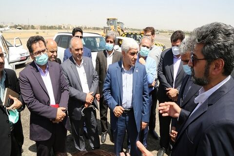 بازدید و برگزاری پنجاه و دومین جلسه کنترل پروژه بهسازی باند ۲۹ چپ فرودگاه مهرآباد باند ۲۹ چپ فرودگاه مهرآباد