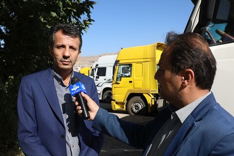 حمل کالا از کردستان ۱۵درصد افزایش یافت مدیرکل راهداری کردستان