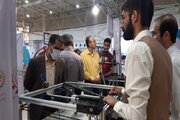 بازدید معاونین اداره کل راه و شهرسازی سیستان و بلوچستان از نمایشگاه محصولات دانش بنیان و خلاق استان