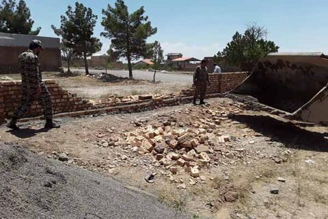 رفع تصرف اراضی دولتی شهرستان نیشابور به ارزش سه میلیارد تومان رفع تصرف اراضي دولتي شهرستان نيشابور