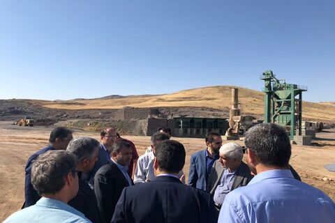 بازدید رئیس سازمان هواپیمایی کشوری از فرودگاه سقز محمدی بخش