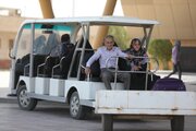 تردد زائران عتبات عالیات از پایانه مرزی بین المللی شلمچه برای روز عرفه