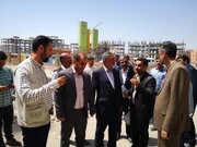 بازدید مرتضوی معاون رییس جمهور از پروژه های راه و مسکن قم
