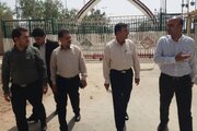 بازدید خداداد مقبلی - پایانه مرزی خسروی