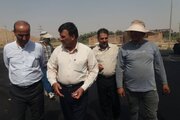بازدید خداداد مقبلی - پایانه مرزی خسروی