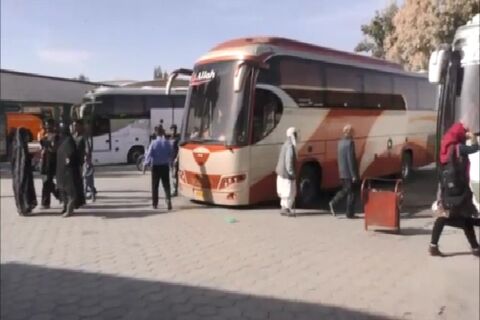 اتوبوس آماده سفرهای تابستانی سیستان وبلوچستان