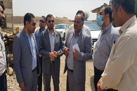 موانع پروژههای مسکن ملی خوزستان پیگیری میشود داریوش حسینی در حاشیه بازدید از پروژه نهضت ملی مسکن دزفول