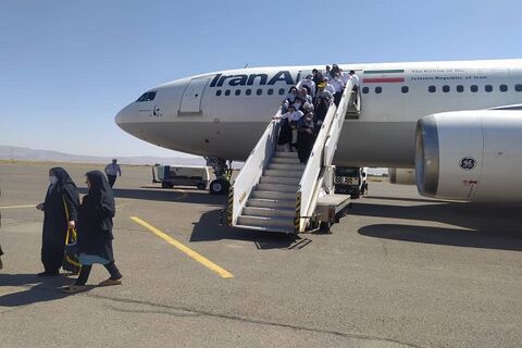 بازگشت حجاج بیت الله الحرام استان سیستان و بلوچستان از سرزمین وحی  بازگشت حجاج