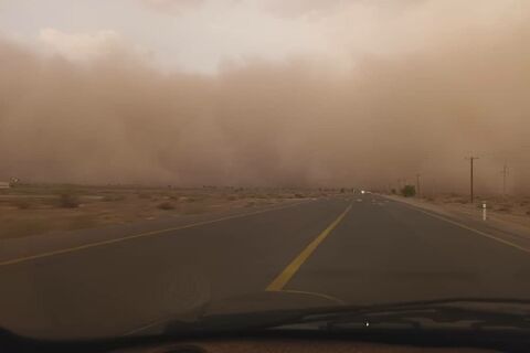 رگبار پراکنده و وزش باد در استانهای ساحلی خزر/طوفان گردوخاک در ۵ روز آینده در نیمه جنوبی و شرق کشور  طوفان جنوب کرمان